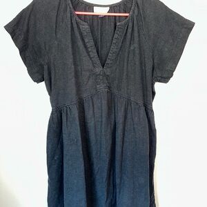 Universal Thread Charcoal V-Neck Dress